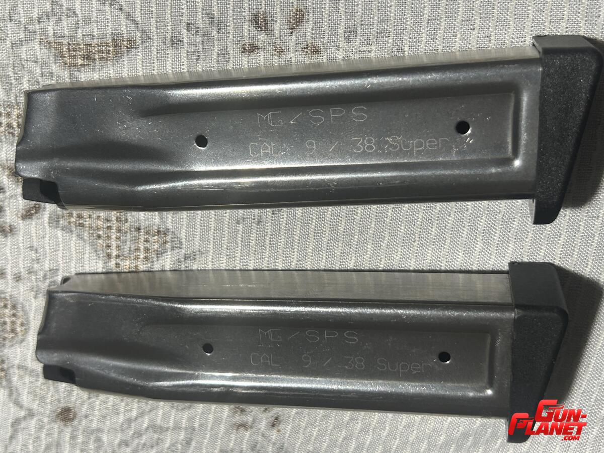 SPS MGC140 cargadores cal 9/38 súper 
