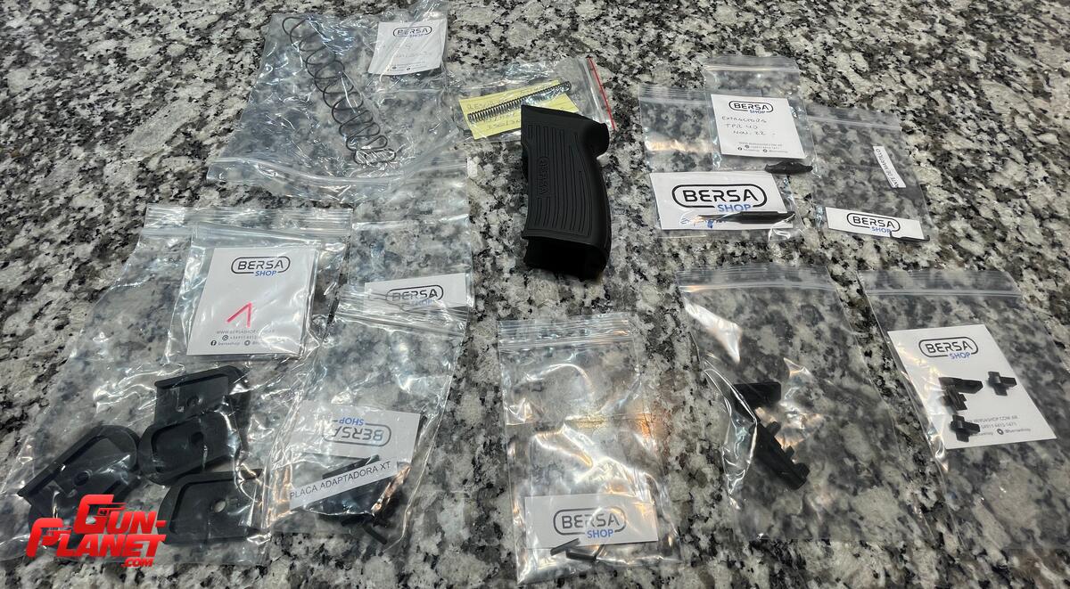 Bersa TPR lote de repuestos