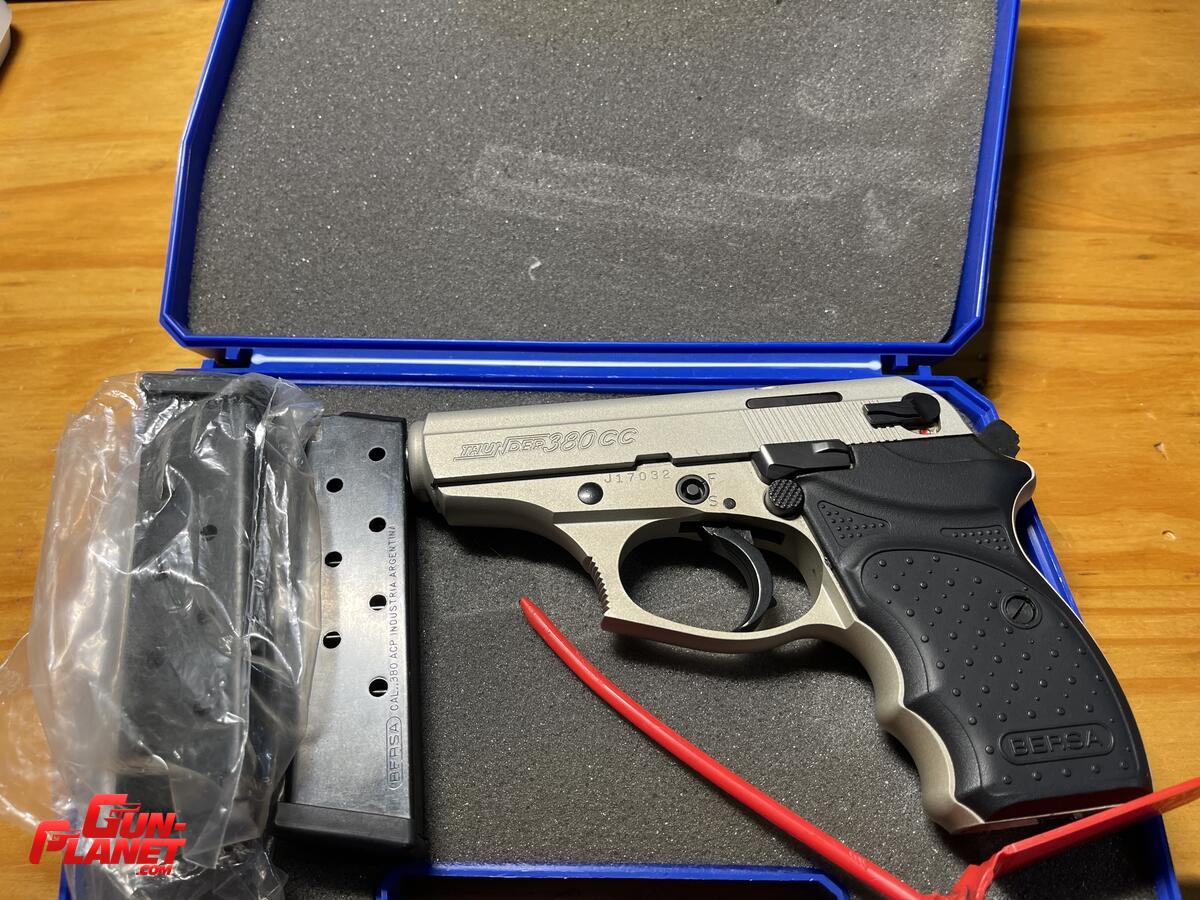 Bersa Thunder 380cc niquel