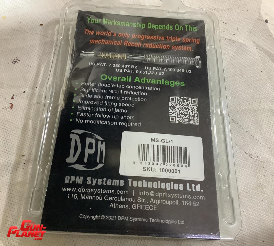 DPM sistema de reducción retroceso para Glock