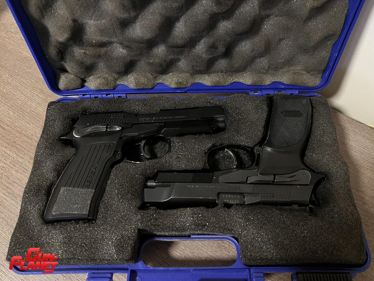 Bersa Thunder 9 Pro lote dos pistolas + extras