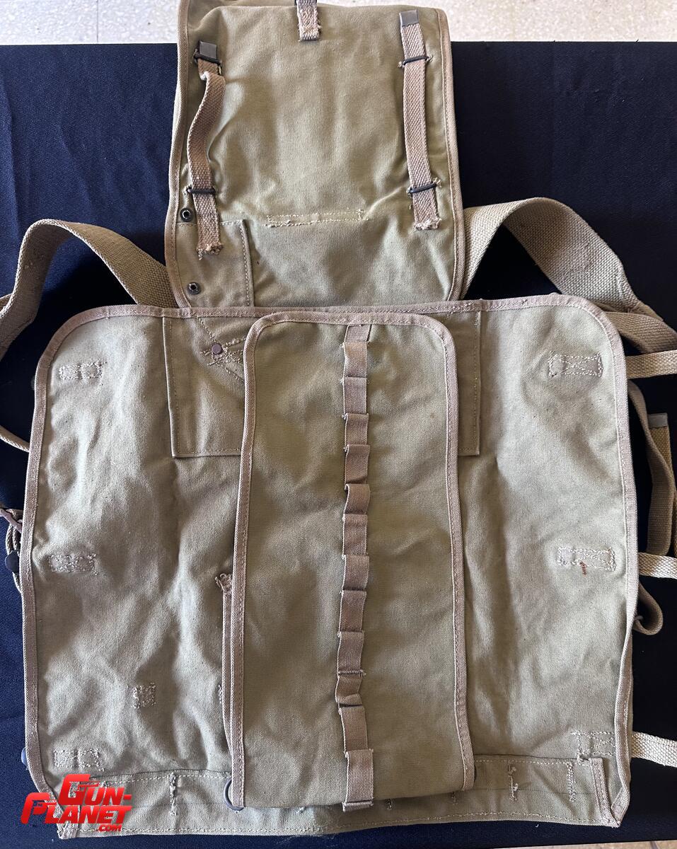  MORRAL DE COMBATE  M-1928  WW2  (1942)  ES MODULAR,  CRAWFORD AUSTIN MFG CO WACO,TEXAS