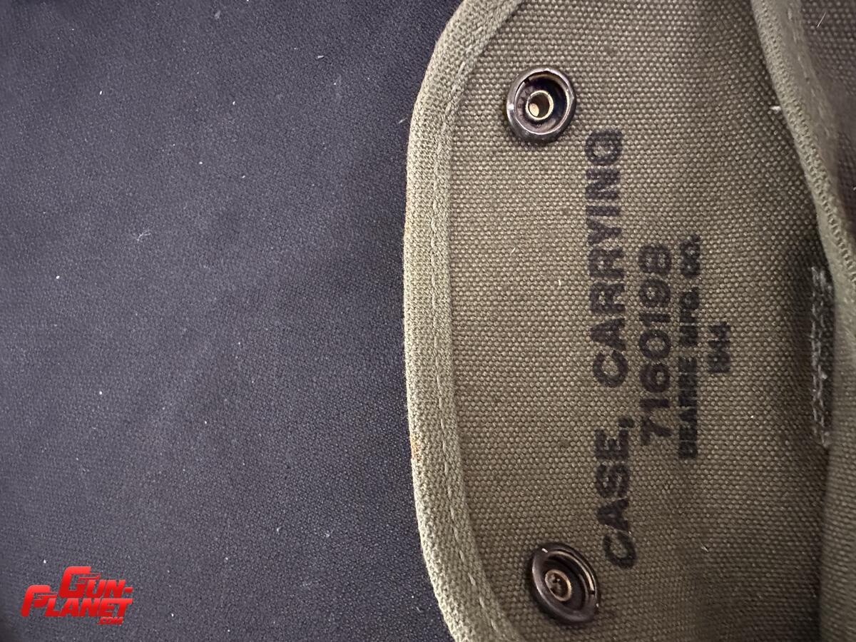  FUNDA DE TRANSPORTE DE MIRA LANZAGRANADAS M15 FUSIL  M1 GARAND SEGUNDA GUERRA 1944