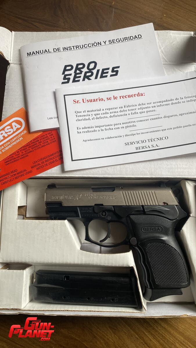 Bersa Thunder 40 ultra compact pro