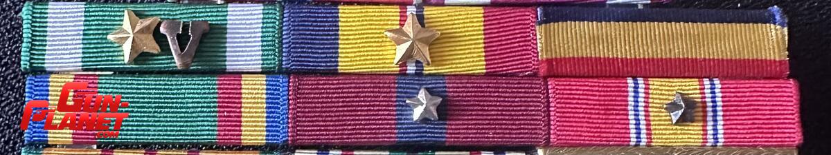 RIBBONS USMC MARINES DE LOS ESTADOS UNIDOS VARIAS GUERRAS DESDE VIETNAM HASTA LOS 90
