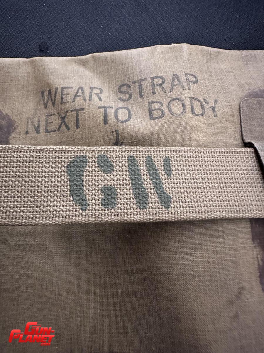  CINTURON SALVAVIDAS,COLOR KAKI PARA TROPAS DE COMBATE M1926 ,ORIGINAL, USA , EPOCA WWII FABRICACION JULIO 1944