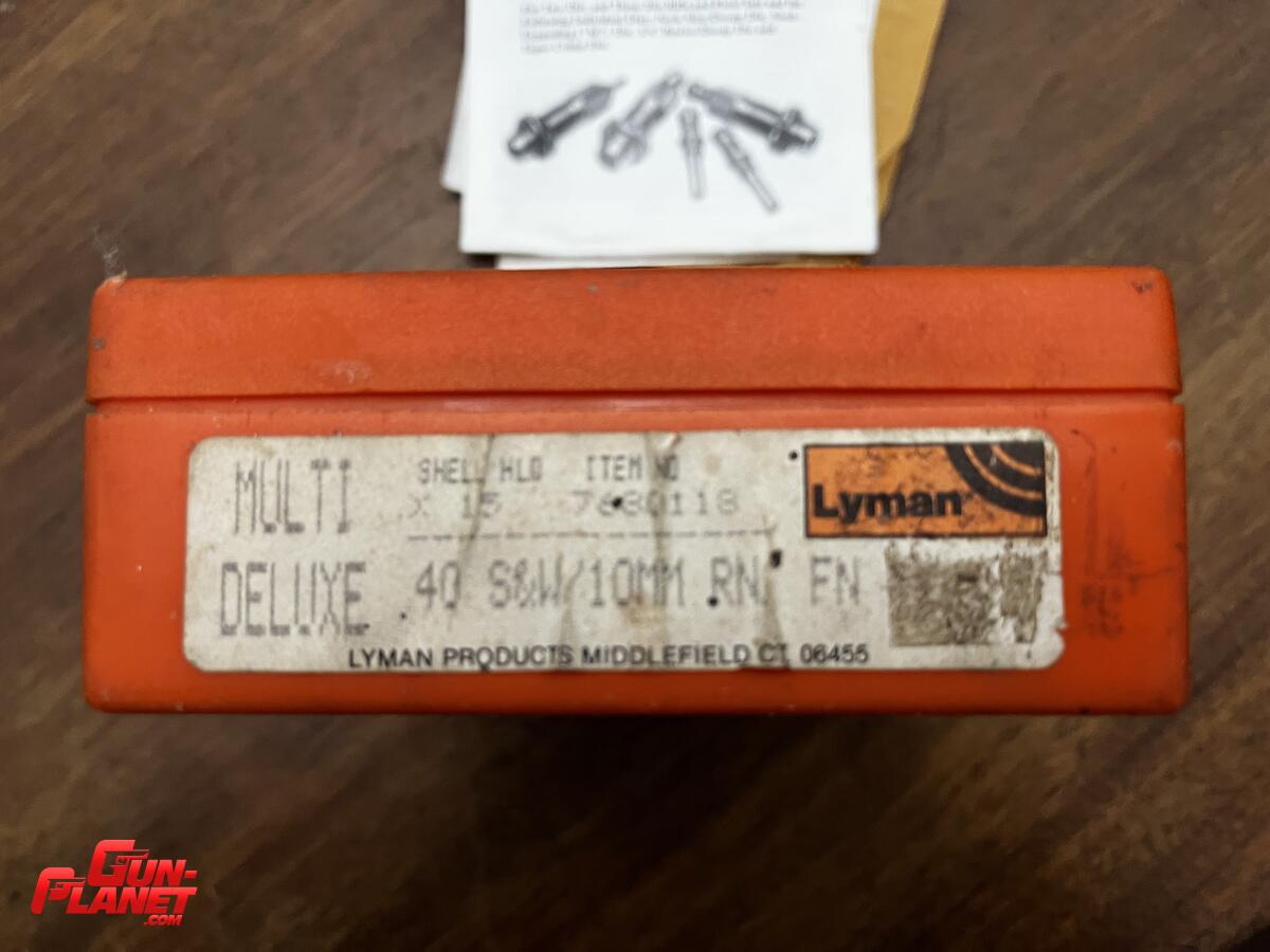 Lyman Multi Deluxe Dies cal 40 / 10mm