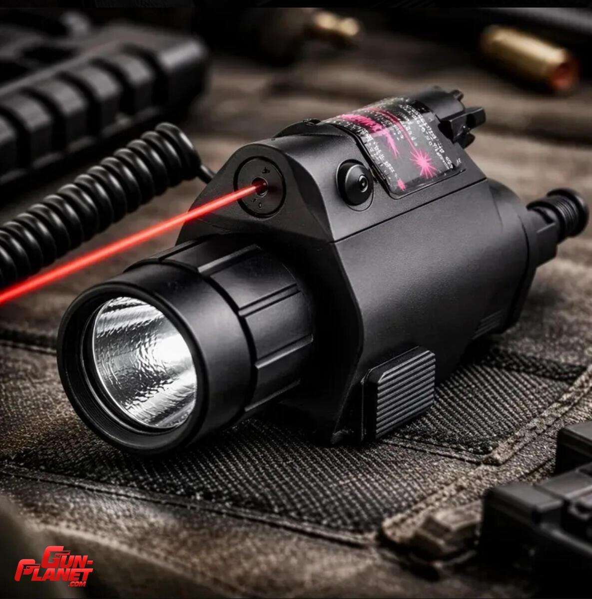  - Linterna + láser rojo IjK Optics co