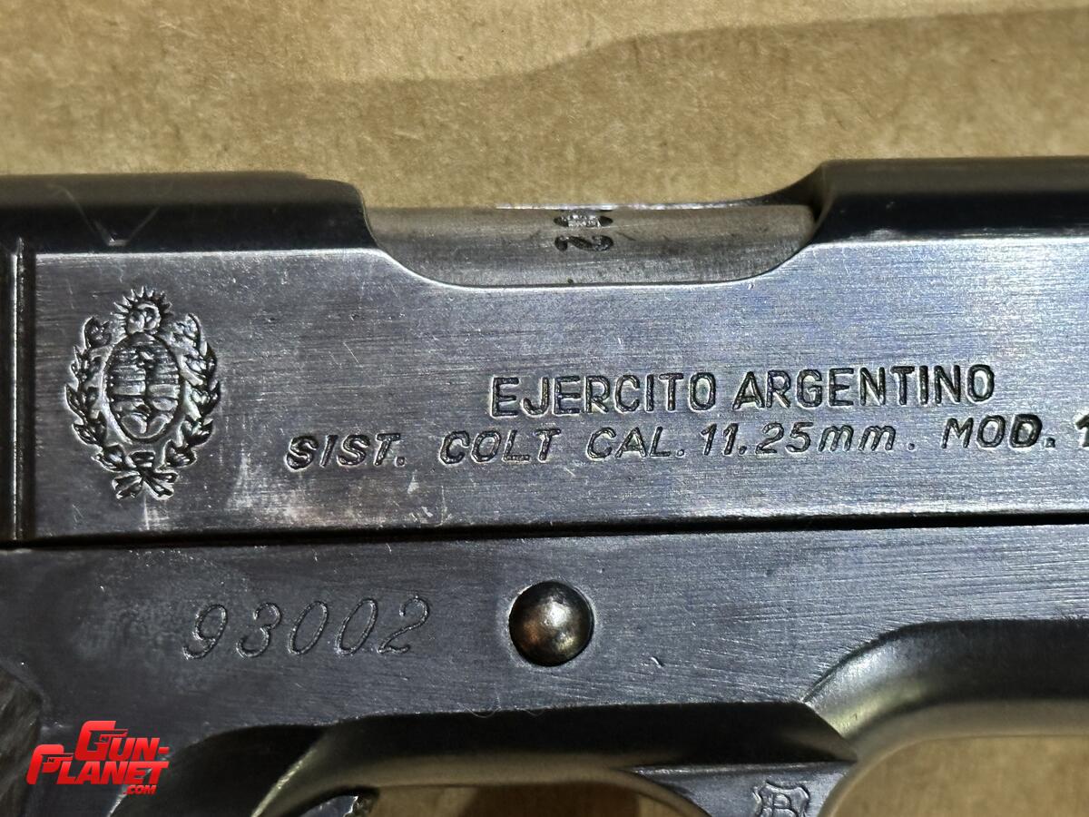 DGFM 1911  Ejército Argentino