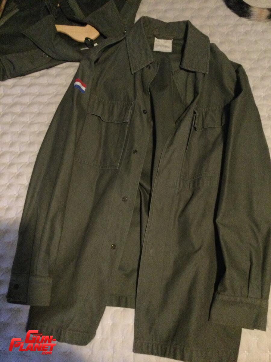  Chaquetilla Ejército Holandes Original Impecable