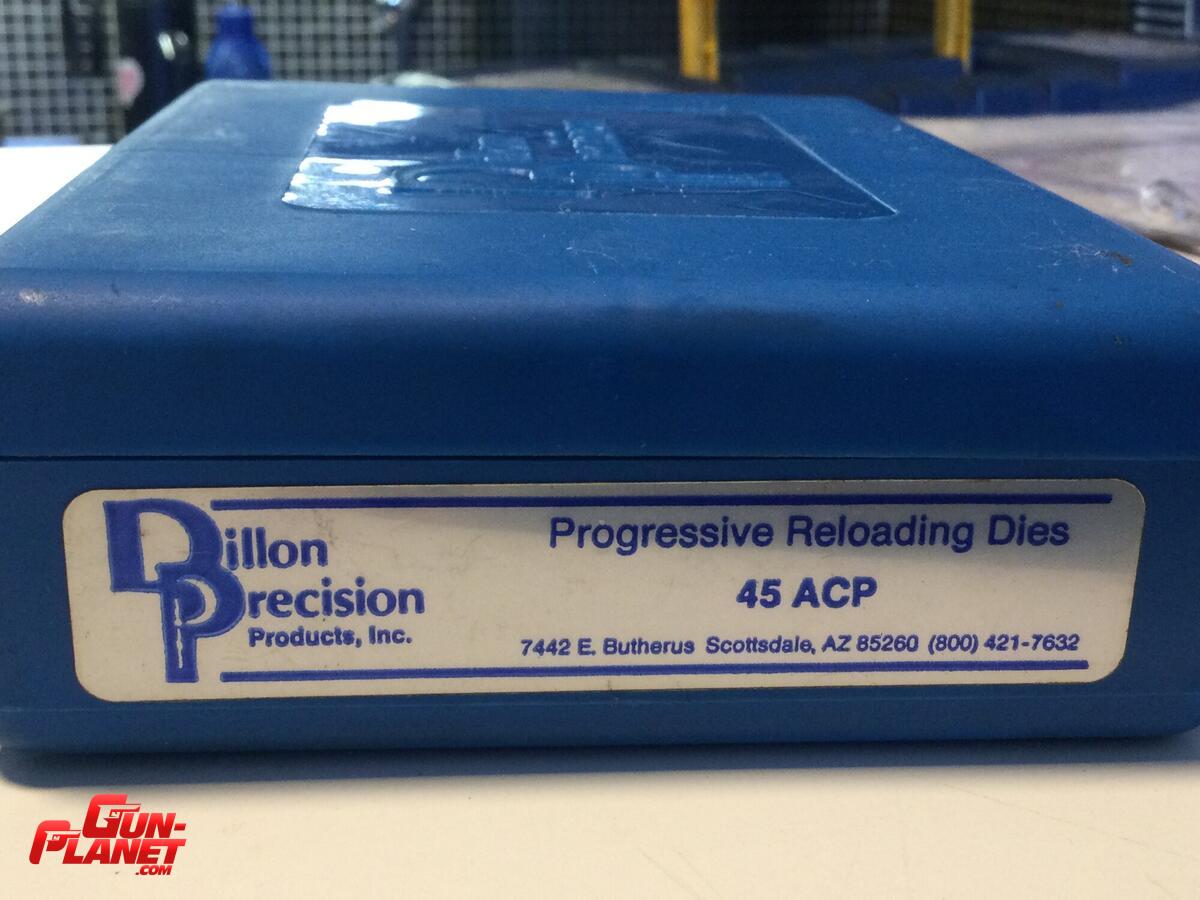 Dillon Progressive Reloading Dies Cal 45 Acp