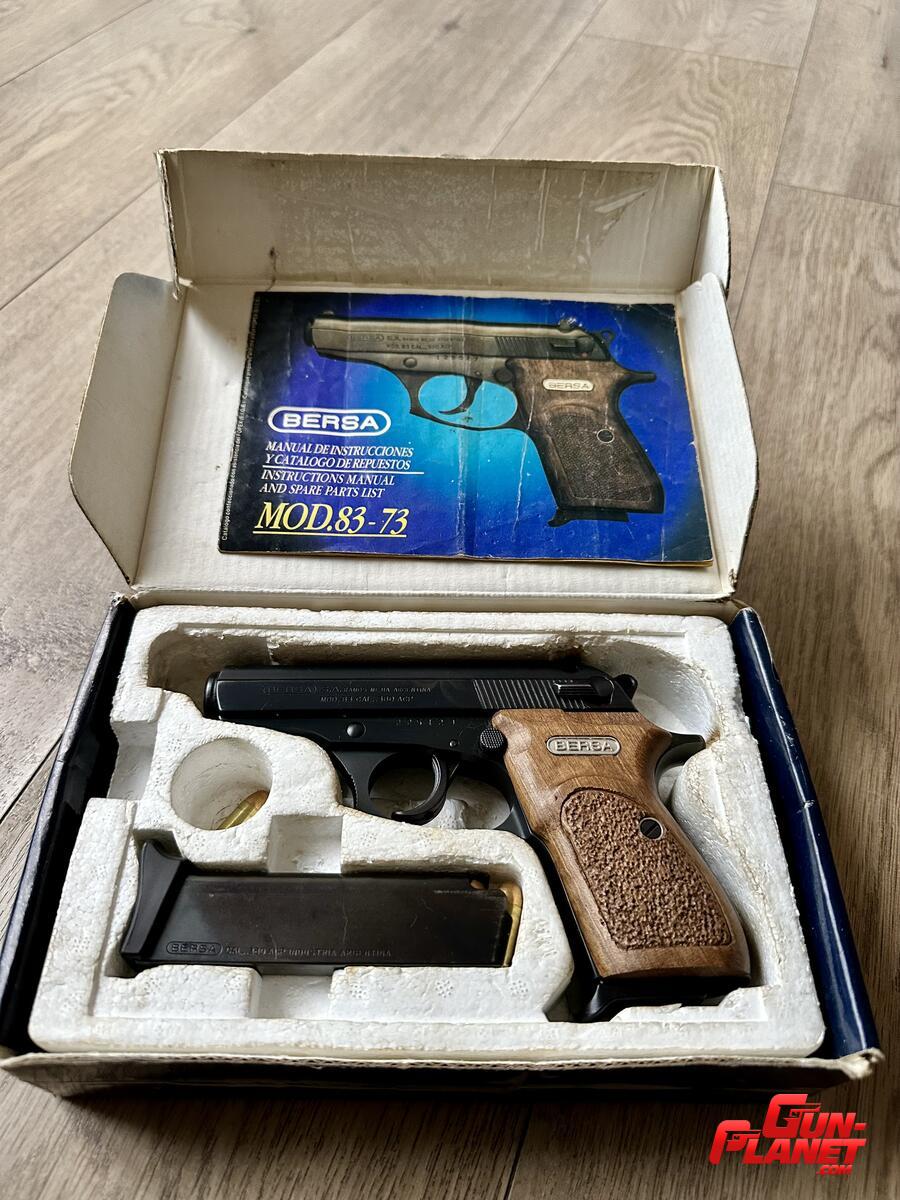 Bersa 83 cal 380 ACP sin uso