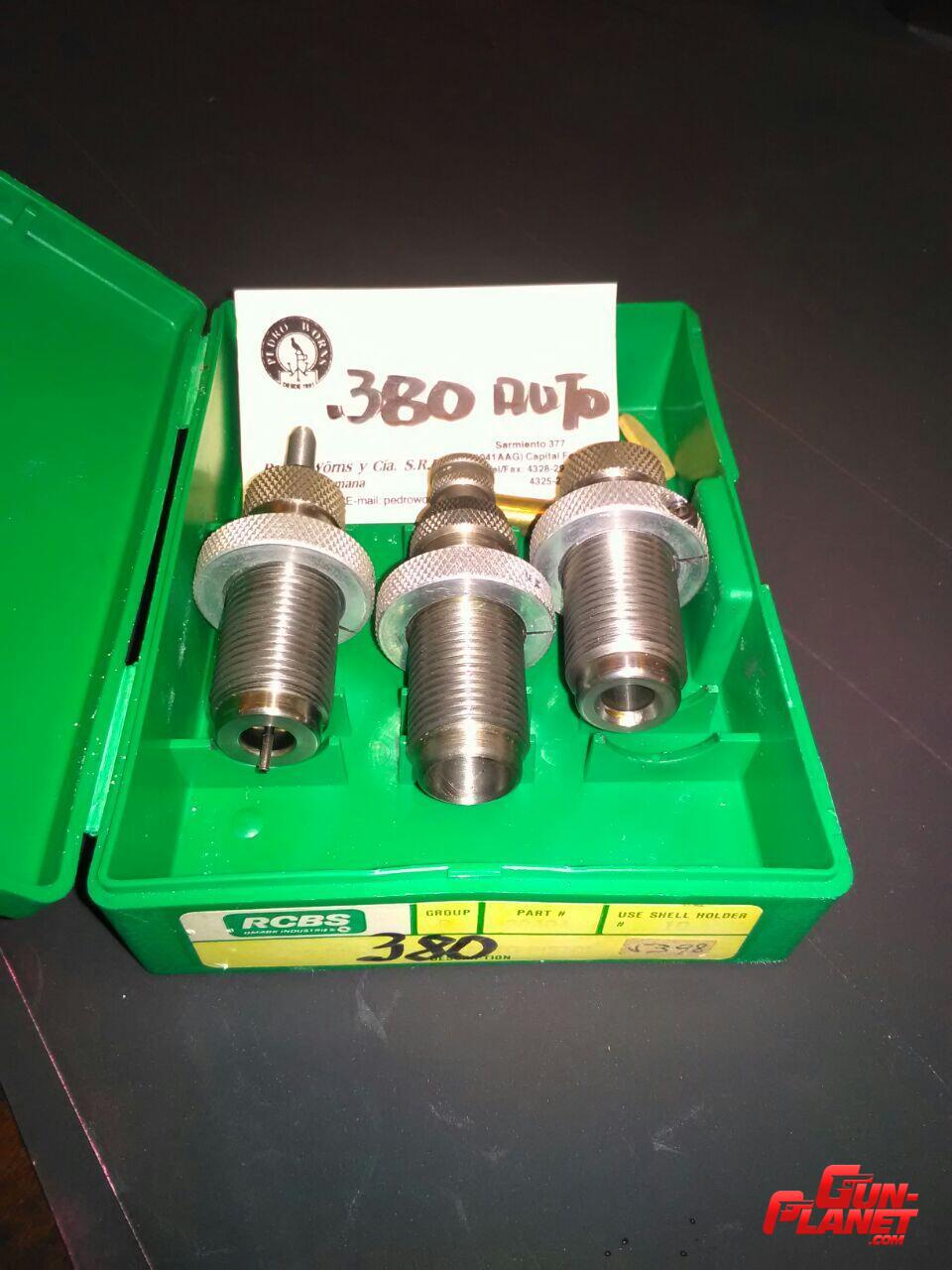 RCBS 3 Dies Set 380 ACP #20404