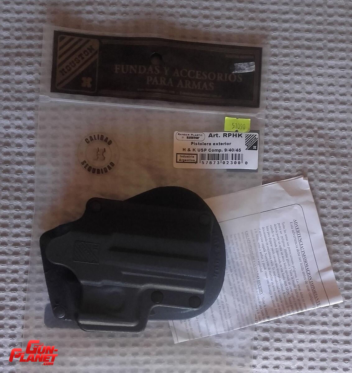 Houston funda Pistolera exterior H&K USP Compact 9 40 45