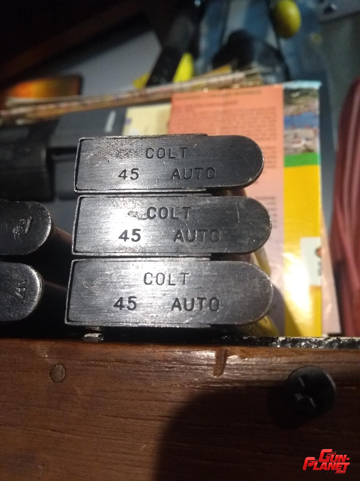 Colt cargadores  para 1911 cal 45 ACP