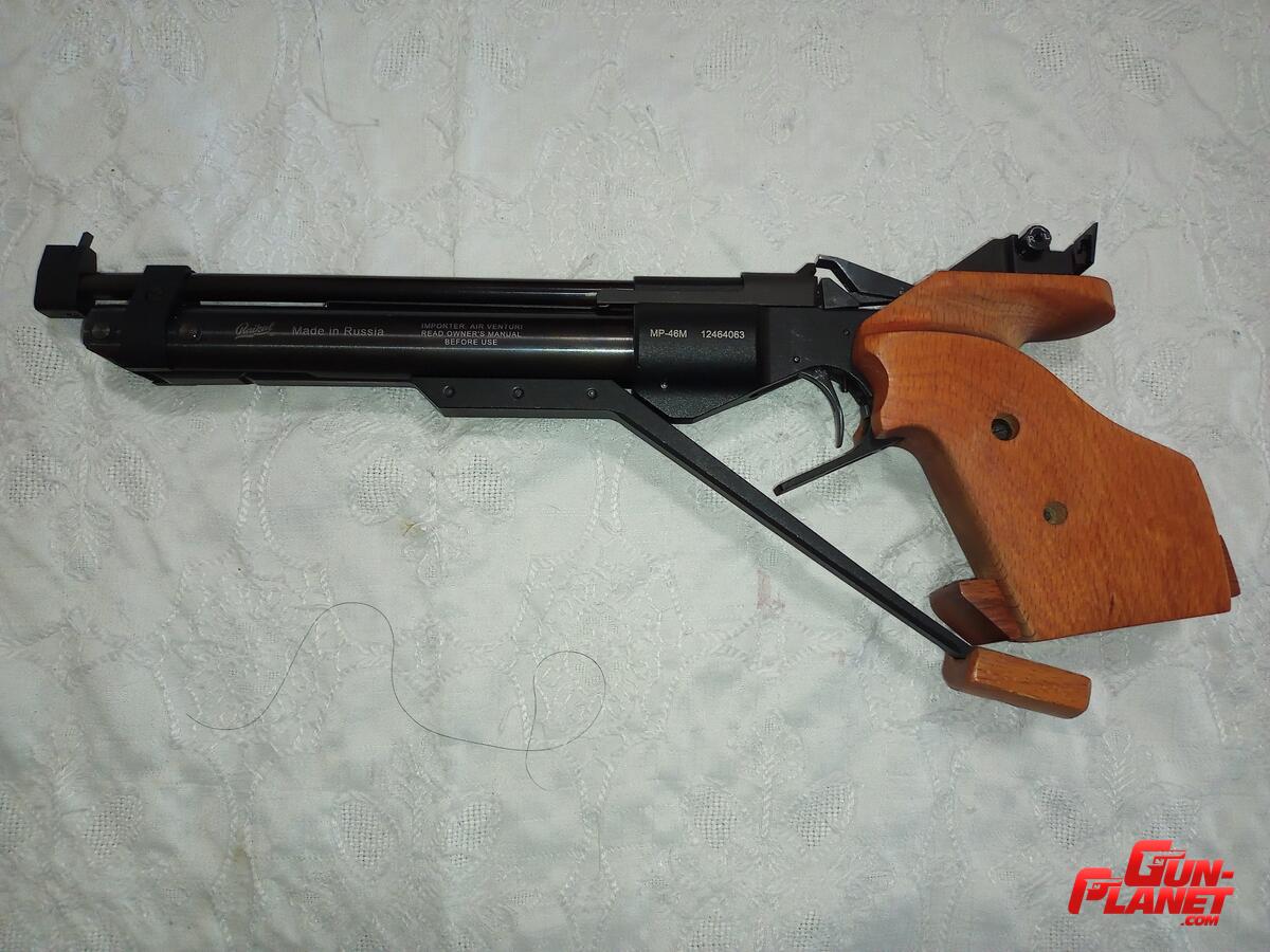 Baikal PISTOLA DE AIRE COMPRIMIDO  (Precompresión) Mod MP46-M Cal 4.5 mm