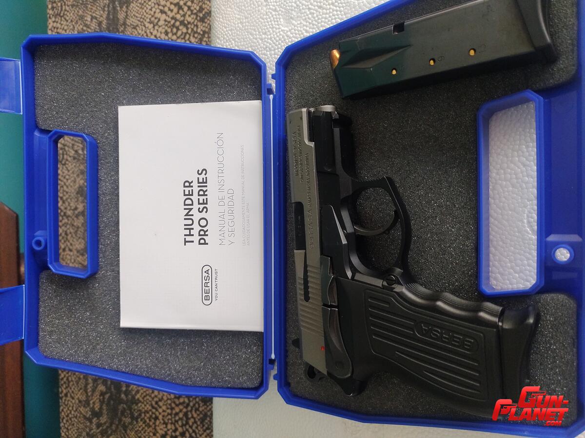 Bersa Thunder 9 ultra compacta pro cal 9mm