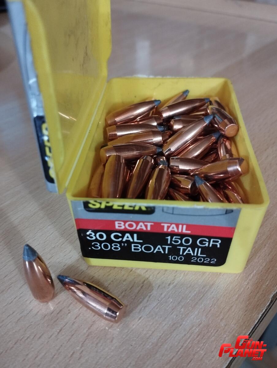 Speer  Boat tail de 150 grains