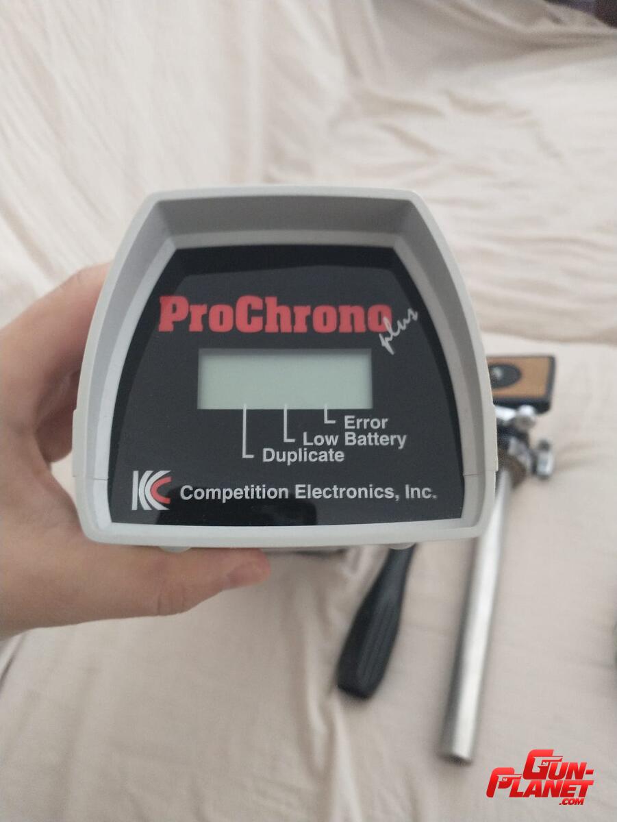  Cronógrafo Competition Electronics Prochrono Plus Usado.  Medidor de velocidad