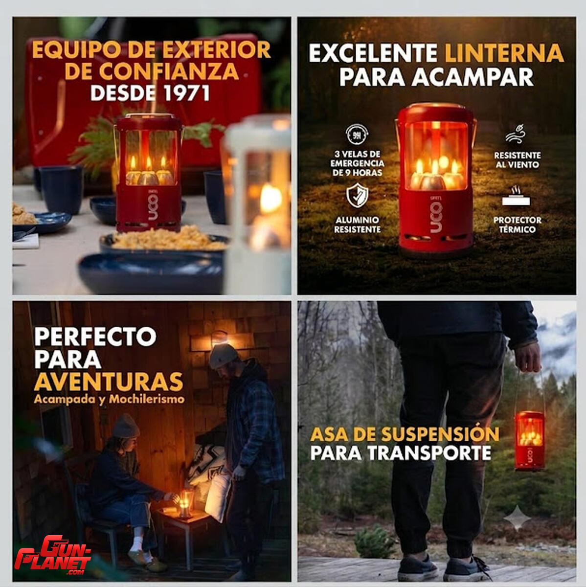  UCO Candlelier - Farol Para Velas. Original.