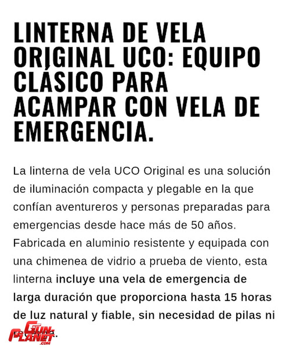  Farol Linterna UCO Original