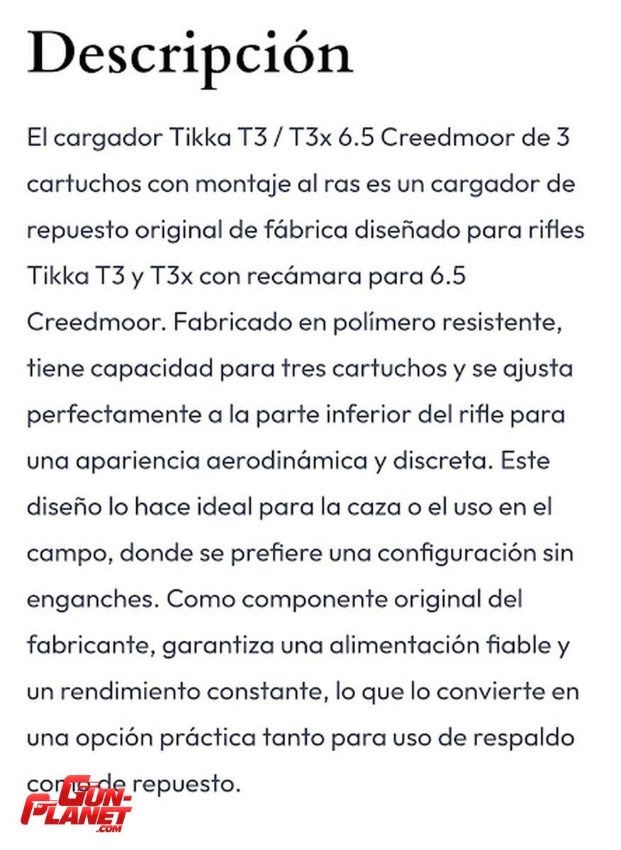 Tikka T3X/T3