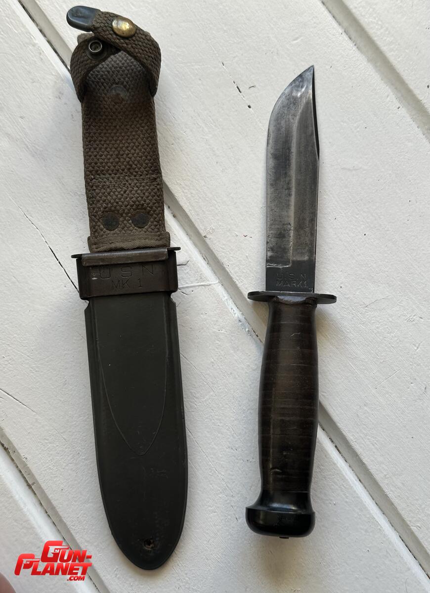  Cuchillo camillus MK1 WWII USS NAVY
