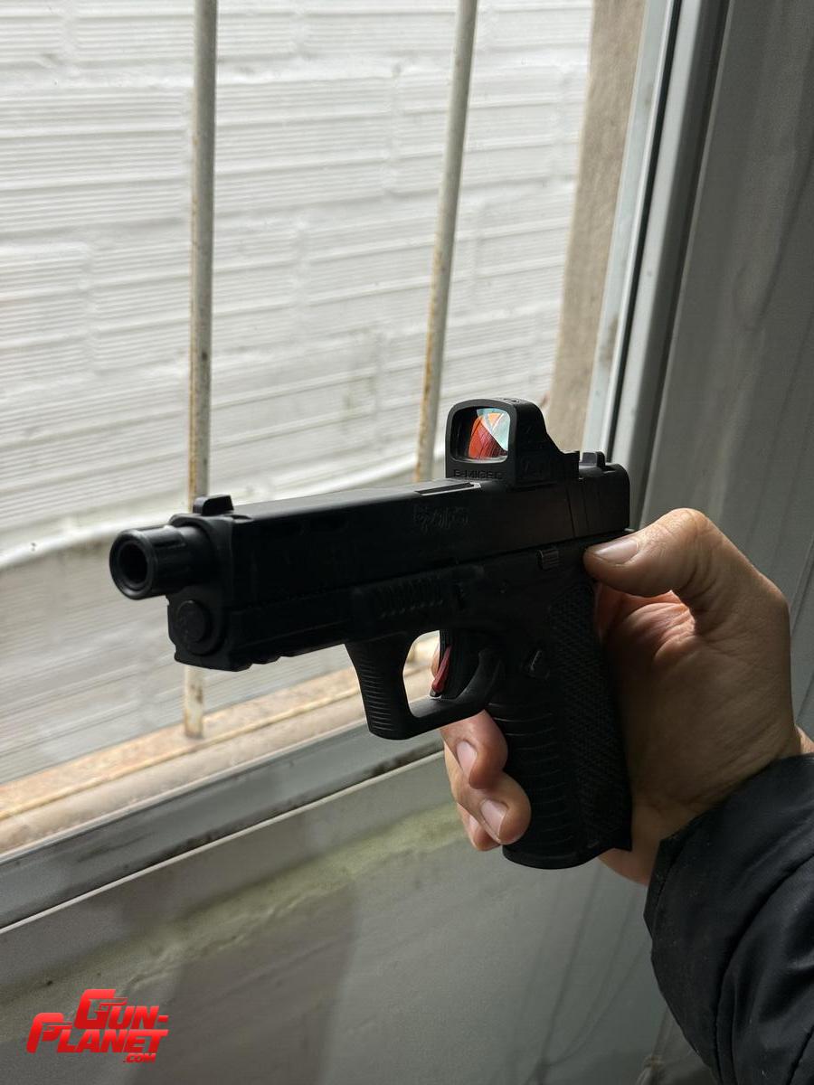 Bersa BP9 FS OR + CAÑO ENROSCADO + MIRA MICRO BERSA
