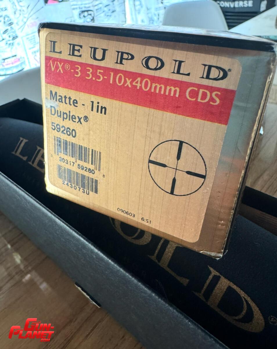 Leupold VX-3 3.5-10x40mm CDS