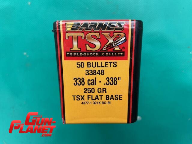 Barnes TSX FLAT BASE cal 338 de 250 grains