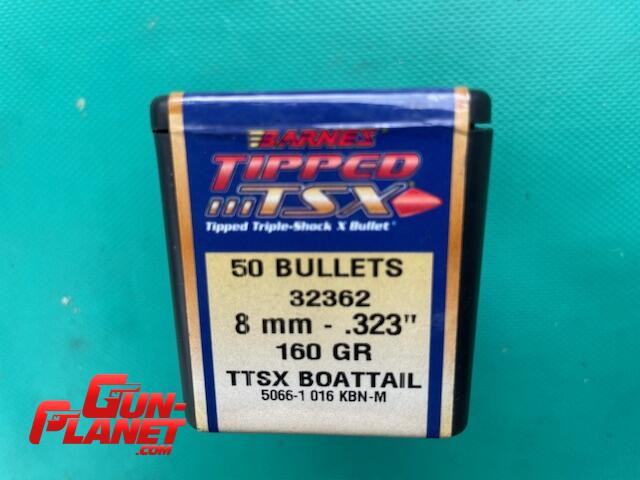 Barnes Tipped  TTSX cal 8mm (.323