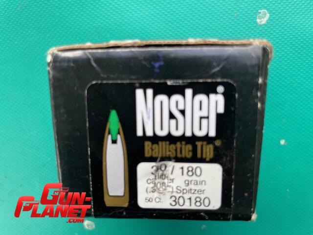 Nosler Ballistic  Tip cal 30 de 180 grains