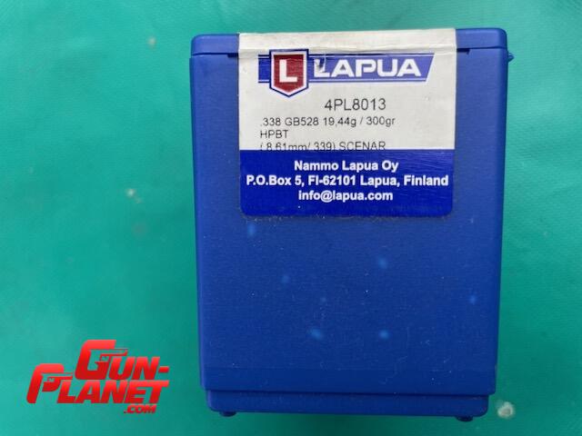 Lapua scenar  cal 338 de 300 grains