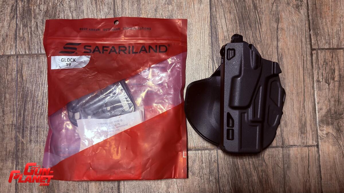 Safariland (Glock 19) 7378 TS ALS PADDLE AND BELT LOOP HOLSTER( zurda)  