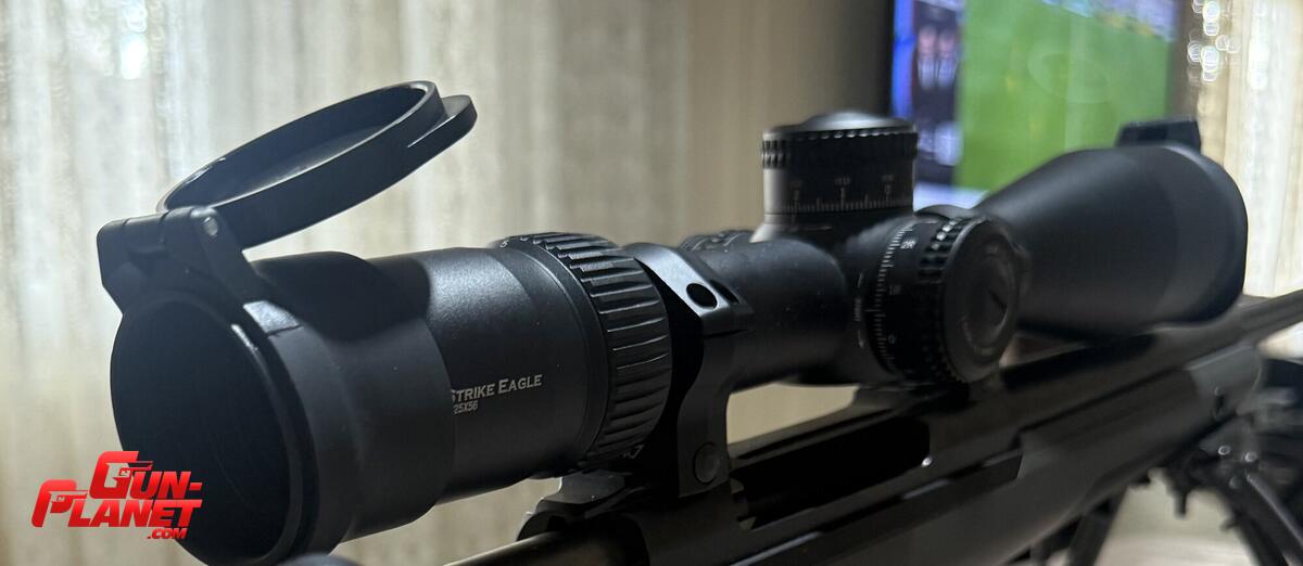 Vortex Strike eagle 5-25x56 con ANILLAS WARNE MOUNTAIN TECH