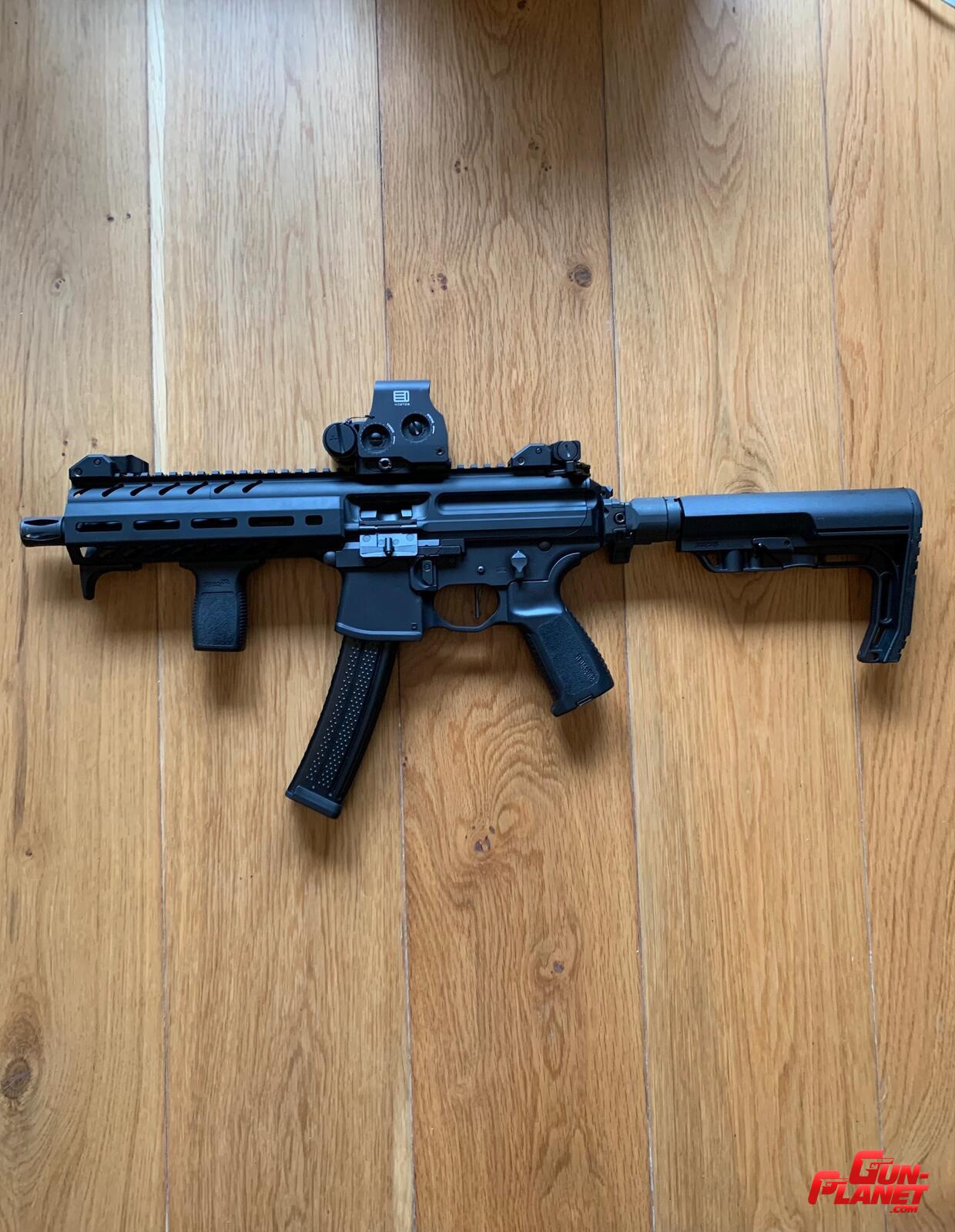  CULATA SOLO POLIMERO SIN BUFFER PARA SIg Mpx Cz Scorpion Ruger Pc Charger Picatinny