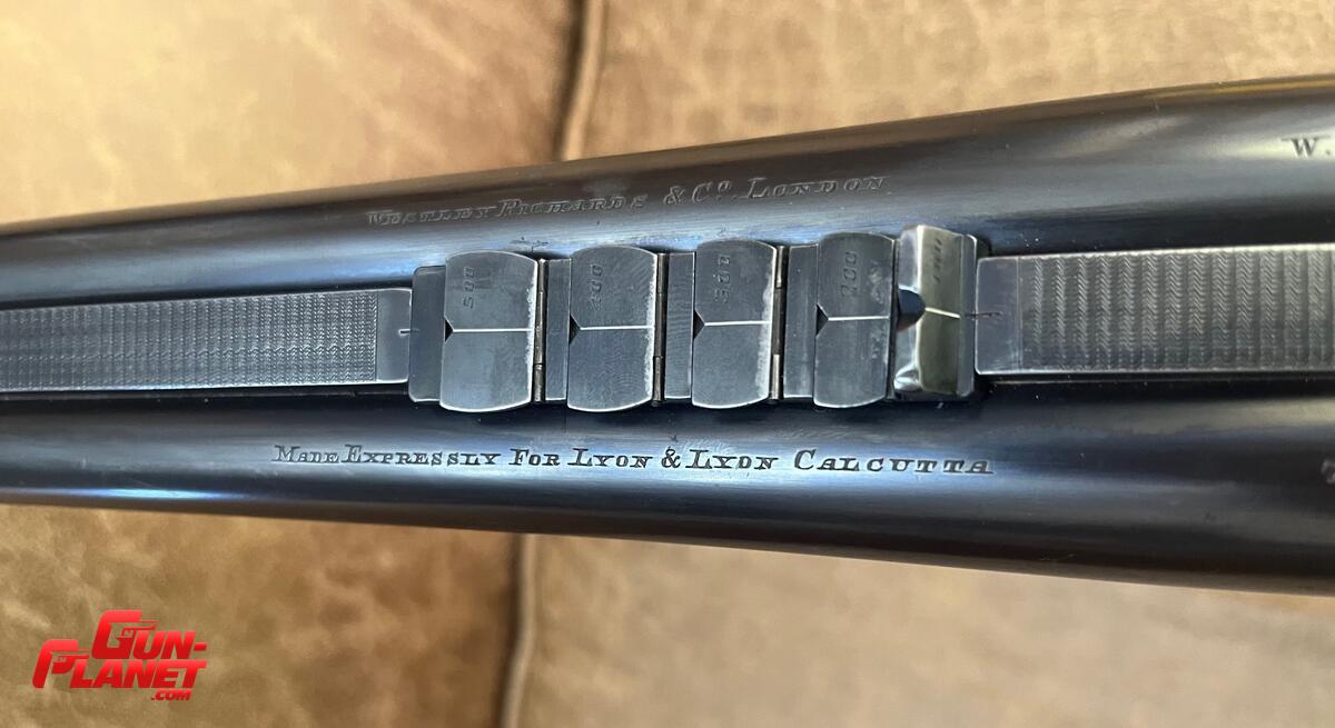 Westley Richards Fusil doble 