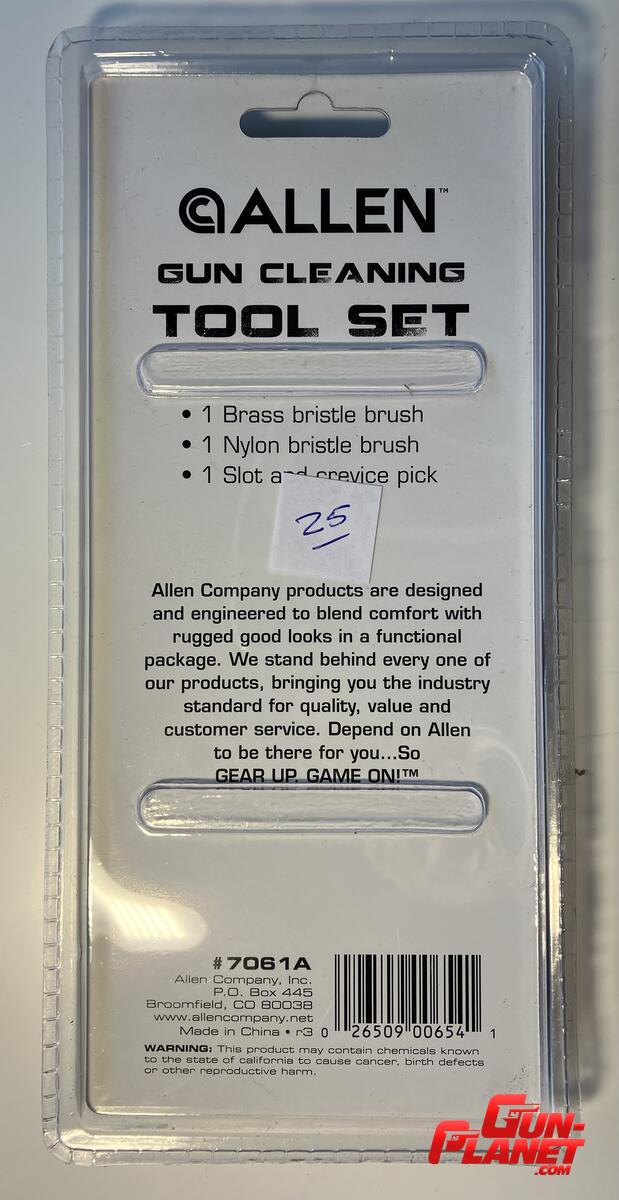  TOOL SET GUN CLEANING 