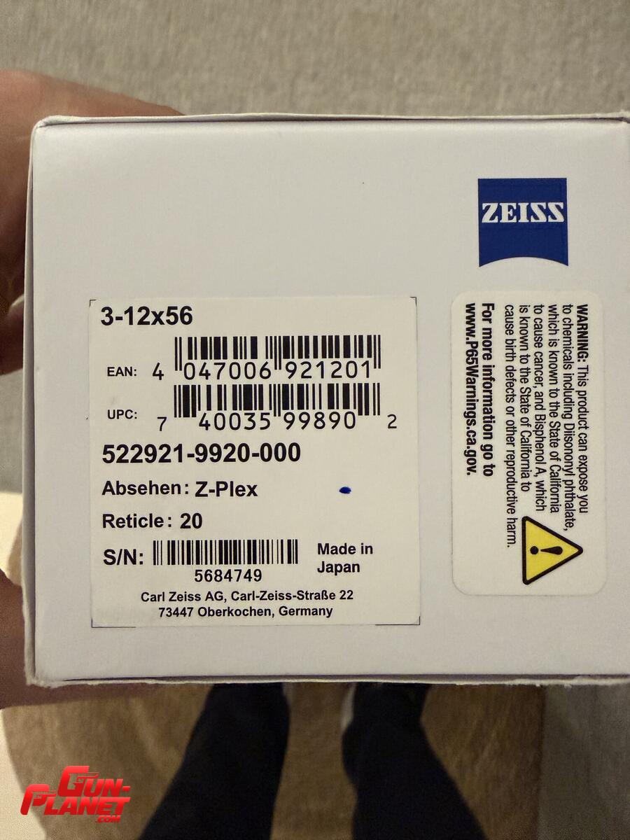 Zeiss ZEISS CONQUEST V4 3-12x56
