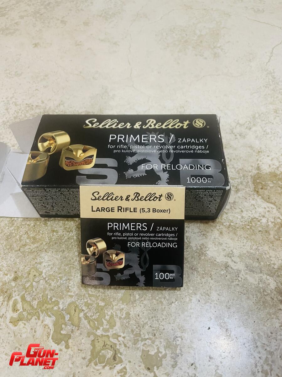  Fulminantes Seller & Bellot Large rifle