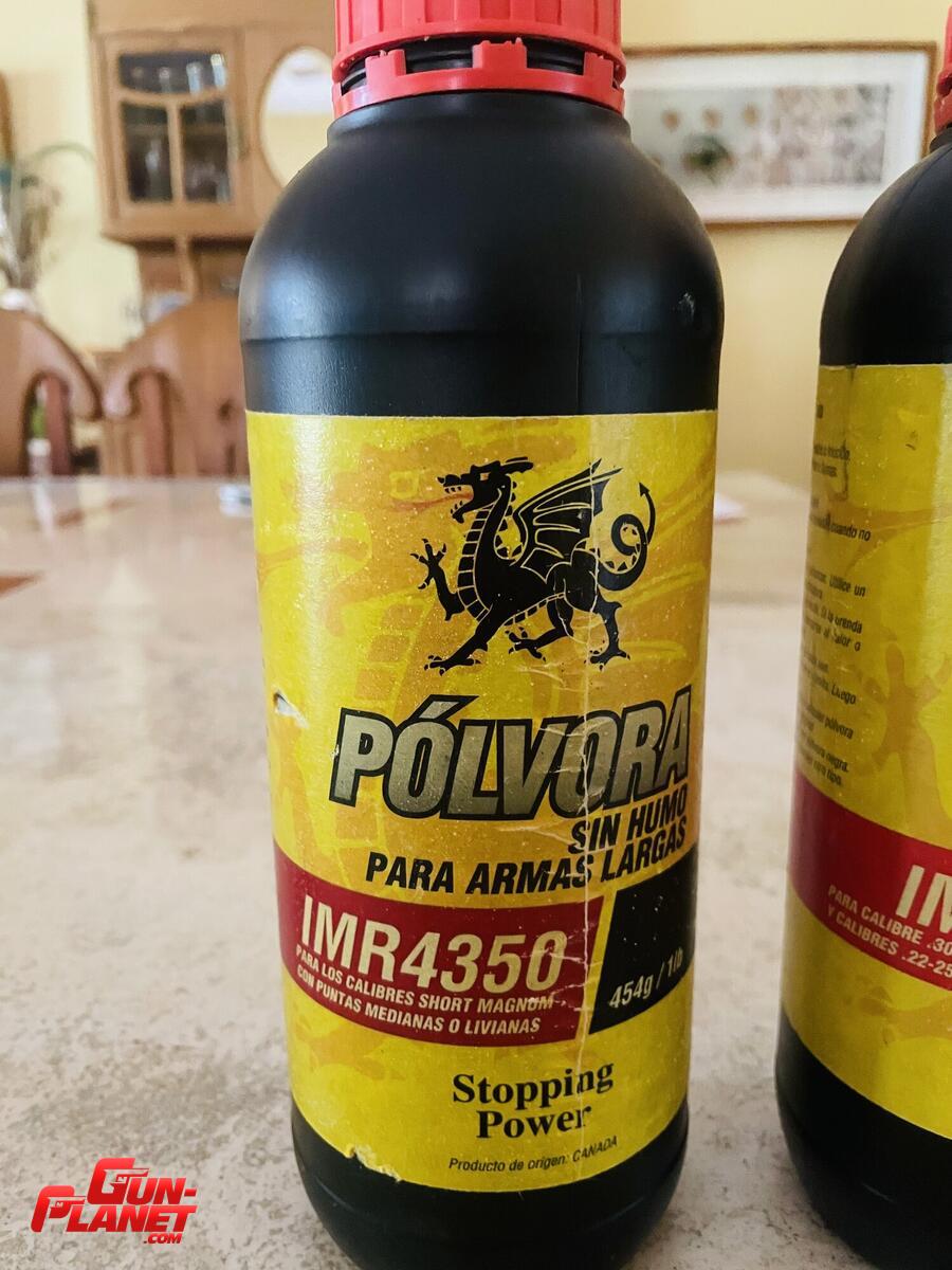 IMR Pólvora IMR 4350