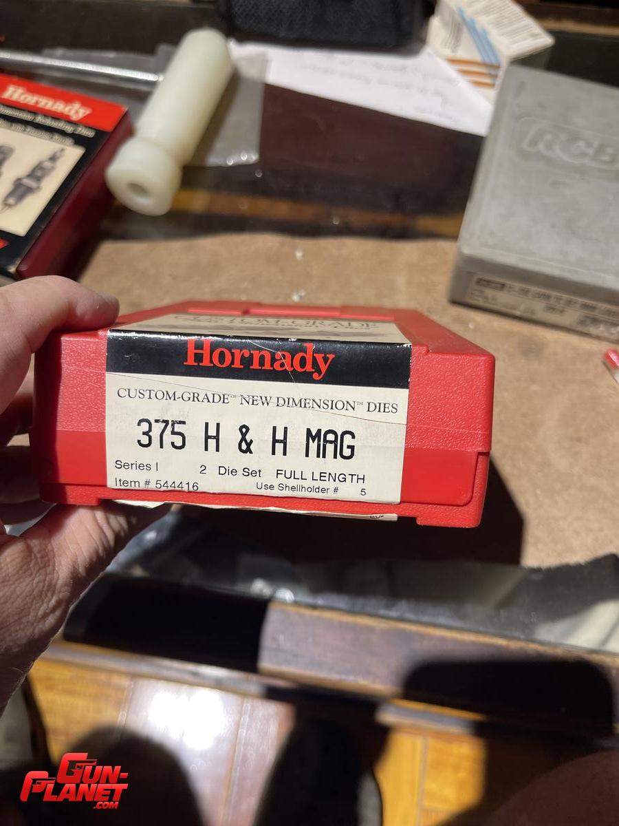 Hornady dies Full size cal 375 H&H