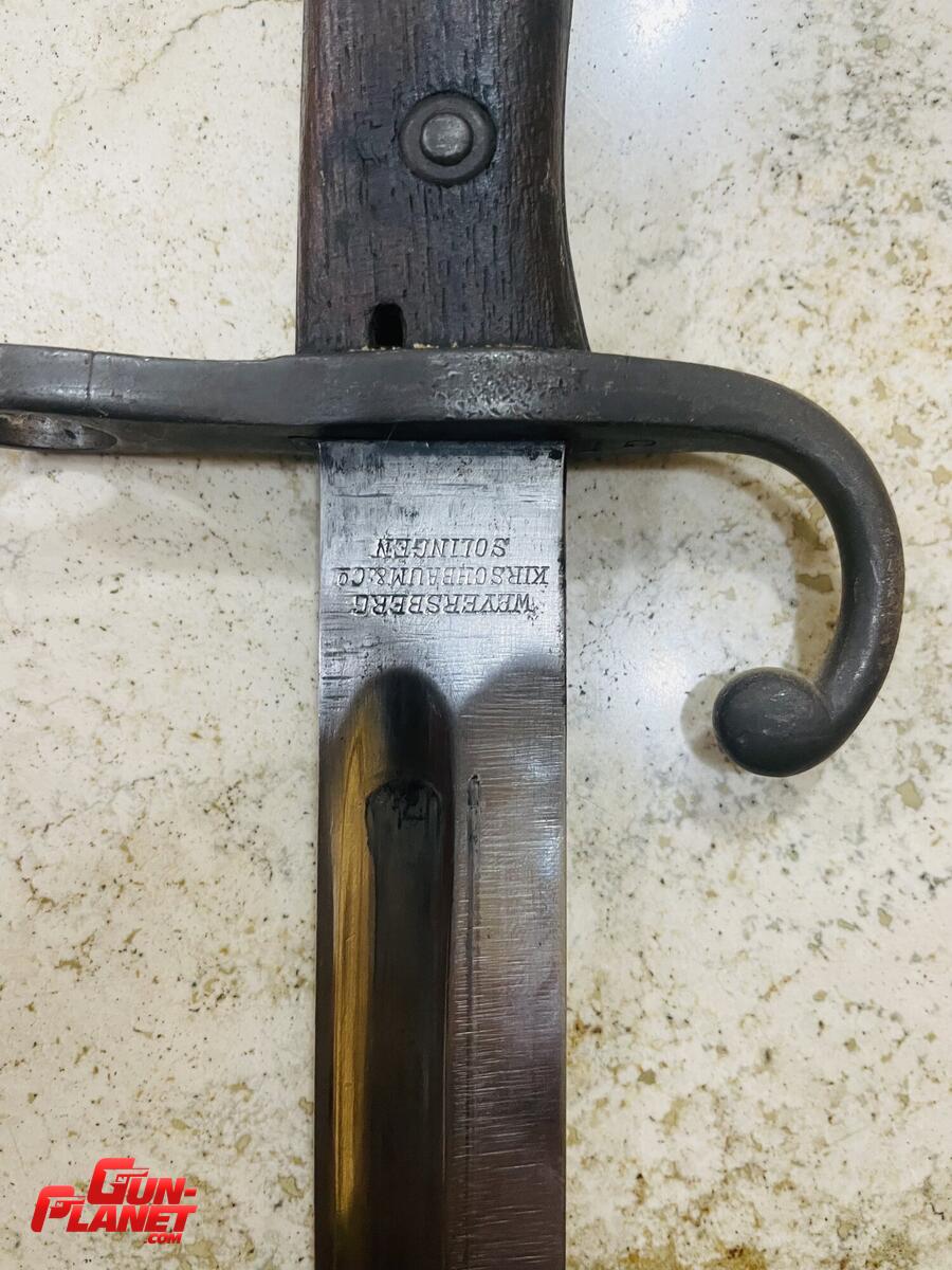 Weyersberg Kirschbaum & Co Bayoneta Mauser