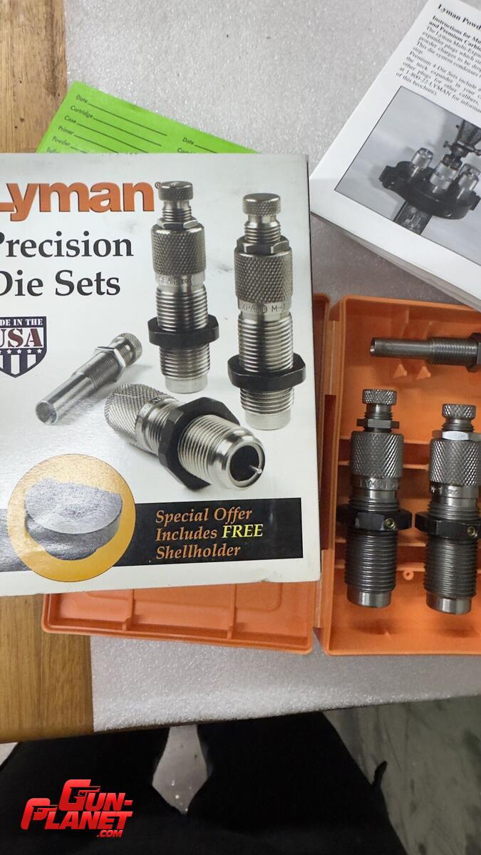 Lyman Die Multi Deluxe Carbide Pistol 3 Set cal 9mm