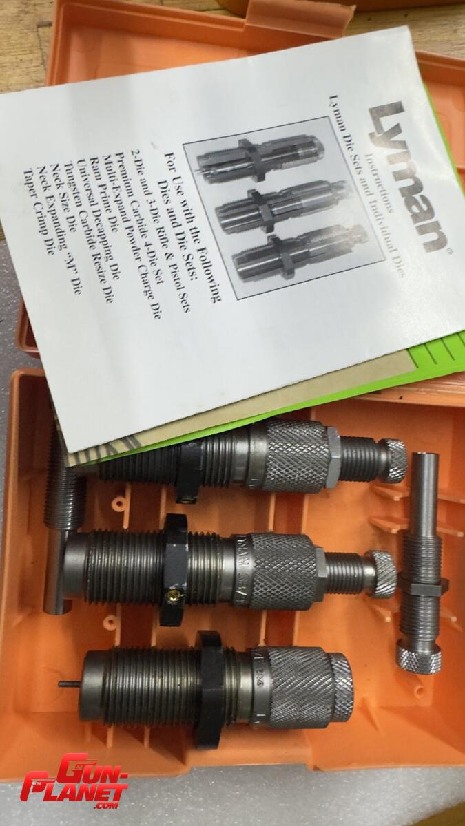 Lyman Die Multi Deluxe Carbide Pistol 3 Set cal 9mm