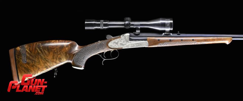  Fusil mono tiro Josef Hambrush Lux cal 5,6x57R
