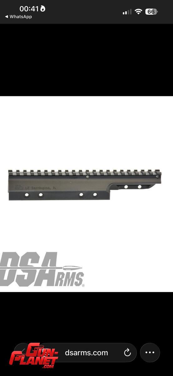  Montaje picatiny para FSL / FAL DsArms