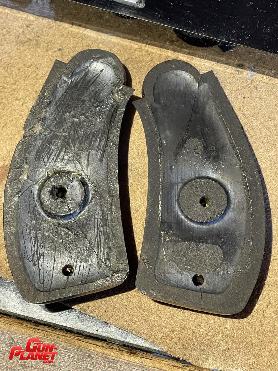  Cachas de baquelita para S&W 38 corto
