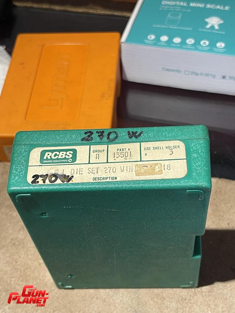 RCBS Juego de Dies full size cal 270 win
