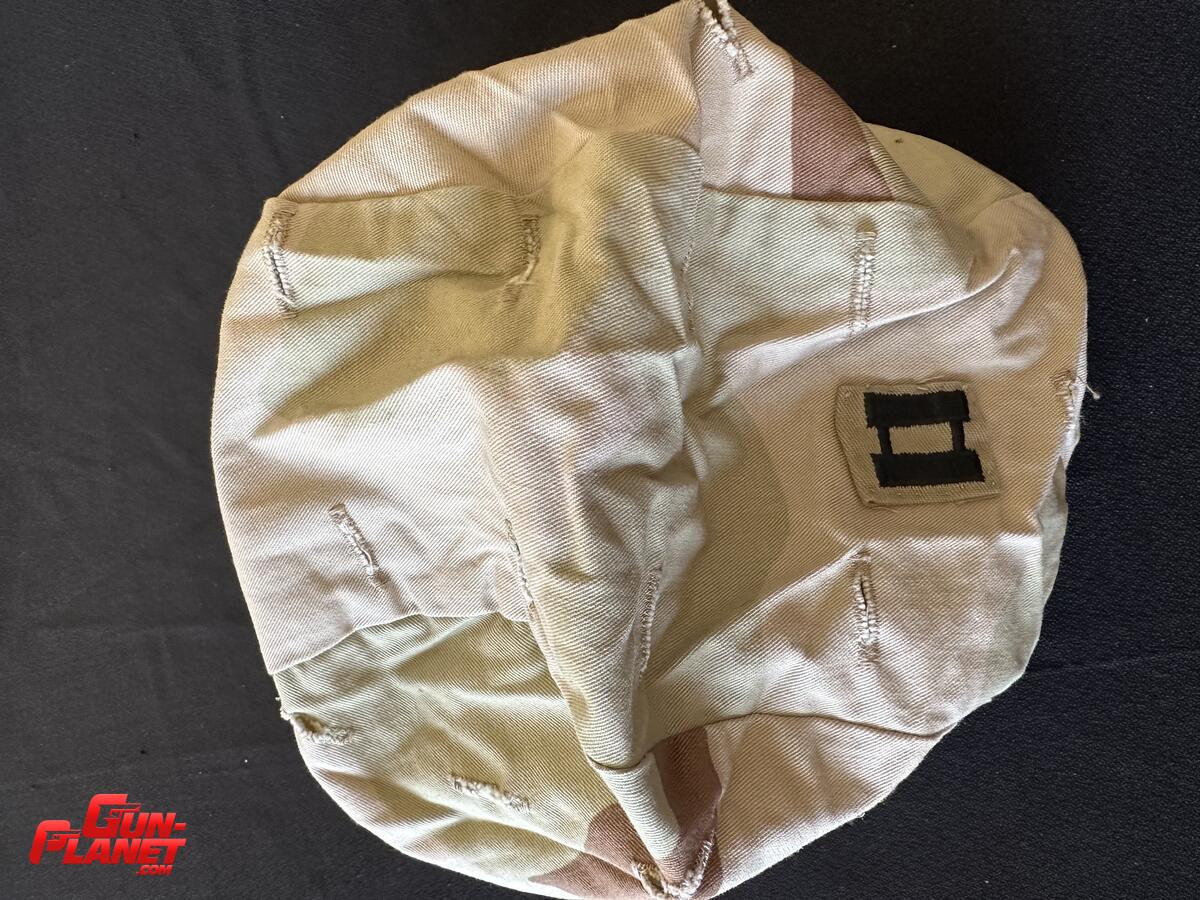  FUNDA 3 TONOS DESERTICO PARA CASCO PASGT  MADE IN USA (CON INSIGINA TELA  CAPITAN)